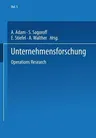 Unternehmensforschung: Operations Research (Softcover Reprint of the Original 1st 1961)