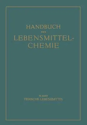 Tierische Lebensmittel (Softcover Reprint of the Original 1st 1936)