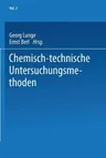 Chemisch-Technische Untersuchungsmethoden (6. Aufl. 1910. Softcover Reprint of the Original 6th 1910)