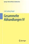 Gesammelte Abhandlungen IV (2016, Reprint 2015 of the 1966)