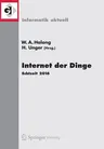 Internet Der Dinge: Echtzeit 2016 (1. Aufl. 2016)