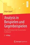 Analysis in Beispielen Und Gegenbeispielen: Eine Einführung in Die Theorie Reeller Funktionen (2. Aufl. 2021)