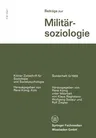 Beiträge Zur Militärsoziologie (1968)