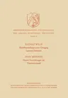 Modellvorstellungen Zum Übergang Laminar-Turbulent. Neuere Entwicklungen Der Thermodynamik (1960)