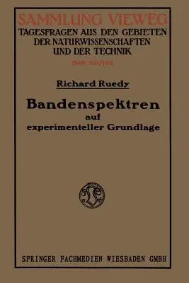 Bandenspektren: Auf Experimenteller Grundlage (1930)