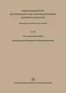 Untersuchungen Über Reaktionen in Flüssigem Ammoniak (1955)