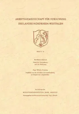 Stand Der Enzymchemie Und Ihre Bedeutung. Ausschnitt Aus Der Klinischen Carcinomforschung Am Beispiel Des Lungenkrebses (1952)