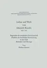 Leben Und Werk Von Dietrich Brandis 1824-1907: Begründer Der Tropischen Forstwirtschaft Förderer Der Forstlichen Entwicklung in Den USA Botaniker Und