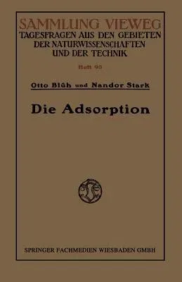 Die Adsorption (1929)