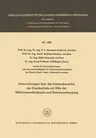 Untersuchungen Über Die Existenzbereiche Der Eisenkarbide Mit Hilfe Der Elektronenmikroskopie Und Elektronenbeugung (1966)