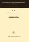 Wirtschaftliche Probleme Industrieller Sortenfertigung: 1. Band / 2. Band (1963)