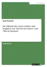 Die Diktatur des Lesers. Analyse und Vergleich von Der Tod des Autors und Was ist Literatur