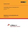 Mediation im Gesellschaftsrecht