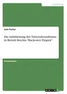 Die Aufarbeitung des Nationalsozialismus in Bertolt Brechts Buckower Elegien