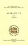 Almanach Der Osterreichischen Akademie Der Wissenschaften 2009