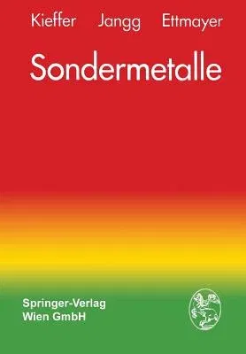 Sondermetalle (Softcover Reprint of the Original 1st 1971)