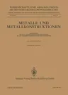 Metalle Und Metallkonstruktionen (1944)