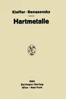 Hartmetalle (Softcover Reprint of the Original 1st 1965)