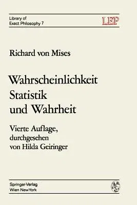 Wahrscheinlichkeit Statistik Und Wahrheit (4. Aufl. 1972. Softcover Reprint of the Original 4th 1972)