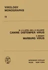 Canine Distemper Virus: Marburg Virus (Softcover Reprint of the Original 1st 1972)