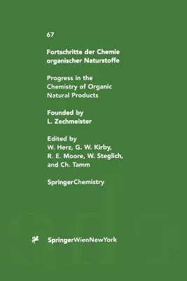 Fortschritte Der Chemie Organischer Naturstoffe / Progress in the Chemistry of Organic Natural Products (Softcover Reprint of the Original 1st 1996)