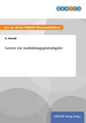 Gesetz zur Ausbildungsplatzabgabe