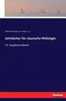 Jahrbücher für classische Philologie: 21. Supplementband