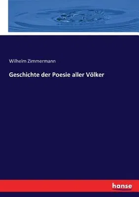 Geschichte der Poesie aller Völker