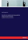 Grundriss der vergleichenden Grammatik der indogermanischen Sprachen: Kurzgefasste Darstellung der Geschichte - Indices