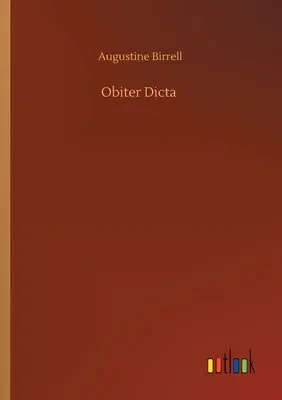 Obiter Dicta