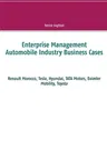 Enterprise Management Automobile Industry Business Cases: Renault Morocco, Tesla, Hyundai, TATA Motors, Daimler Mobility, Toyota