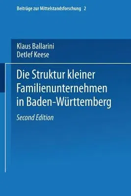 Die Struktur Kleiner Familienunternehmen in Baden-Württemberg