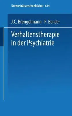 Verhaltenstherapie in Der Psychiatrie (1973)