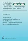 Psychosoziale Und Somatische Prädiktoren Für Das Survival Und Die Langzeitlebensqualität Nach Herztransplantation