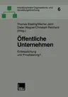 Öffentliche Unternehmen: Entstaatlichung Und Privatisierung? (2001)