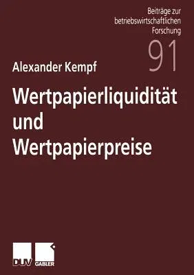 Wertpapierliquidität Und Wertpapierpreise (1999)