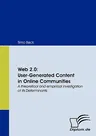 Web 2.0: User-Generated Content in Online Communities