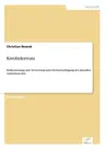 Kreditderivate: Risikomessung und -bewertung unter Berücksichtigung des aktuellen Aufsichtsrechts