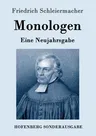 Monologen: Eine Neujahrsgabe