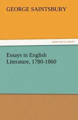 Essays in English Literature, 1780-1860