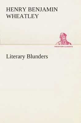 Literary Blunders