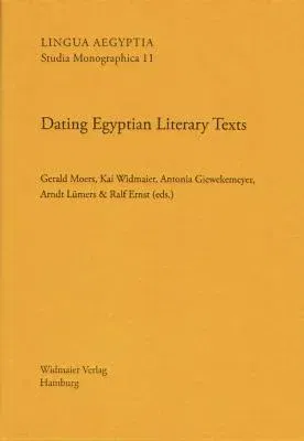 Dating Egyptian Literary Texts