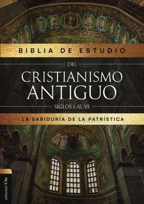 Reina Valera Revisada, Biblia de Estudio Patrística, Leathersoft, Marrón, Interior a DOS Colores, Con Índice, Palabras de Jesús En Rojo: La Sabiduría