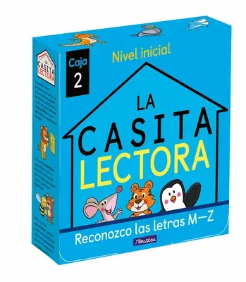 La Casita Lectora Caja 2: Reconozco Las Letras M-Z (Nivel Inicial) / The Reading House Set 2: Letter Recognition M-Z