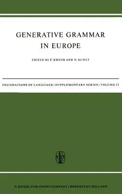 Generative Grammar in Europe (1973)