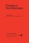 Principles of Rock Deformation (Softcover Reprint of the Original 1st 1987)