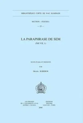 La Paraphrase de Sem (NH VII, 1)