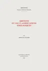 Aristote Et les Classifications Zoologiques