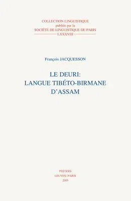 Le Deuri: Langue Tibeto-Birmane d'Assam