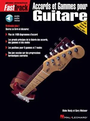 Fasttrack Guitar Chords & Scales - French Edition Book/Online Audio